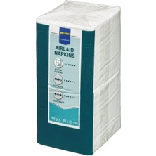 Metro Professıonal Airlaid Peçete 20X20CM Beyaz 250G 5'li Avantaj Paketi - 5 Adet