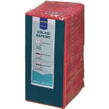 Metro Professıonal Airlaid Peçete 20X20CM Bordo - Şık ve Kullanışlı 5'li Avantaj Paketi - 5 Adet