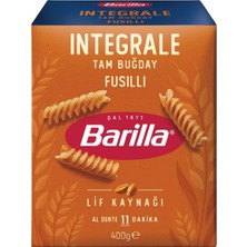 Barilla Tam Buğday Makarna 400G Burgu - Düşük Glisemik Indeks, Iki Kat Lifli 6'li Avantaj Paketi - 6 Adet