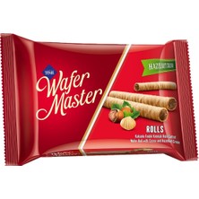 Çizmeci Waffer Master Gofret 280 G Fındıklı - Kakaolu Fındık Kremalı Rulo Gofret 2'li Ekonomik Paket - 2 Adet