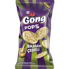 Eti Gong Pops Mısır ve Pirinç Patlağı 80G Baharatlı Atıştırmalık 6'li Avantaj Paketi - 6 Adet