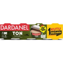 Dardanel Zeytinyağlı Ton 4X75G 1 Kutu Bedava - 8 Adet