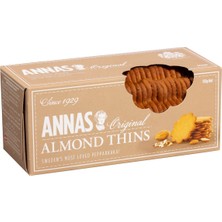 Anna's Bademli Bisküvi 150G - Isveç'ten Çıtır Lezzet 2'li Ekonomik Paket - 2 Adet