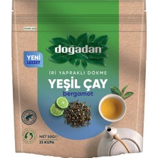 Doğadan Yeşil Çay Dökme 50 G Bergamotlu Iri Yapraklı 6'li Avantaj Paketi - 6 Adet