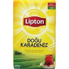 Lipton Doğu Karadeniz Çay 1kg - Yoğun Aromalı Tiryaki Çayı 6'li Avantaj Paketi - 6 Adet