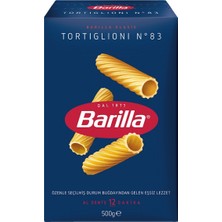 Barilla Kalın Kesme Makarna 500 G - Tortiglioni, Durum Buğdayı 5'li Avantaj Paketi - 5 Adet