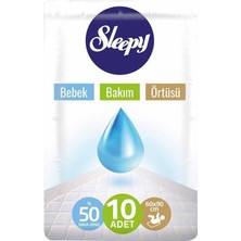 Sleepy Bebek Bakım Örtüsü 608 G Hassas Ciltler Için Pamuksu Yüzey