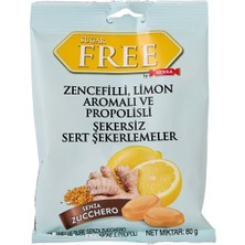 Serra Zencefil Limon Aromalı ve Propolisli Şekerleme 80 G - 6 Adet