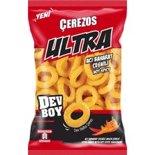 Çerezos Mısır Çerezi Dev Boy 150 G Acılı Baharatlı Atıştırmalık 3'li Ekonomik Paket - 3 Adet