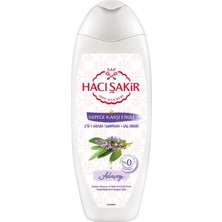 Hacı Şakir Kepek Önleyici Şampuan 500 ml - Adaçayı ve Ipek Proteinleri 2'li Ekonomik Paket - 2 Adet
