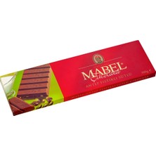 Mabel Antep Fıstıklı Çikolata 300 G - Katkısız Lezzet 3'li Ekonomik Paket - 3 Adet