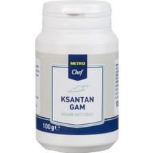 Metro Chef Ksantan Gum 100 G Gıda Kıvam Arttırıcı 3'li Ekonomik Paket - 3 Adet