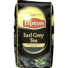 Lipton Earl Grey Çay 1kg - Bergamot Aromalı Siyah Çay 3'li Ekonomik Paket - 3 Adet