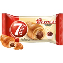 7Days 7 Days Kakaolu Kruvasan 60 G - Nefis Çikolata Dolgulu Atıştırmalık 4'li Avantaj Paketi - 4 Adet