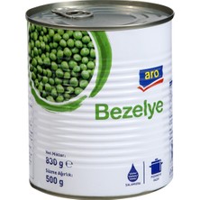 Aro Bezelye 830 G - Önceden Haşlanmış Konserve Bezelye 8'li Avantaj Paketi - 8 Adet