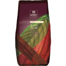 Cacao Barry Barry Callebaut 1 kg Saf Kakao Tozu - Pastacılık ve Tatlılar Için Premium 2'li Ekonomik Paket - 2 Adet