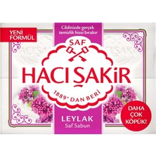 Hacı Şakir Banyo Sabunu 4*150 G Leylak - Geleneksel Beyaz Sabun 4'li Avantaj Paketi - 4 Adet