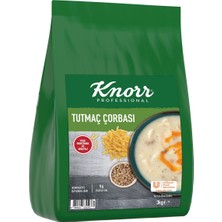 Knorr Tutmaç Çorbası 3 kg - Pratik Hazır Çorba, 96 Porsiyon 2'li Ekonomik Paket - 2 Adet