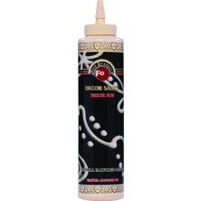 Fo Dekor Topping Sos Vanilya 750 G - Pastacılık Süsleme Sosu 6'li Avantaj Paketi - 6 Adet