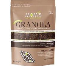 Mom's Natural Foods Mom's Natural Granola 280G Kakao&fındık - Fırınlanmış Kahvaltılık Gevrek 6'li Avantaj Paketi - 6 Adet