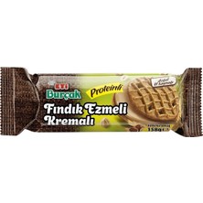Eti Burçak Kremalı Bisküvi 158 G Fındık Ezmeli Proteinli Atıştırmalık 3'li Ekonomik Paket - 3 Adet