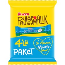 Ülker Cocostar Çikolata 4X25G Hindistan Cevizli Atıştırmalık 4'li Avantaj Paketi - 4 Adet