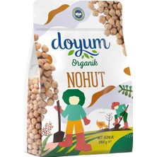 Doyum Organik Nohut 1 kg - Türk Mutfağının Vazgeçilmez Bakliyatı 3'li Ekonomik Paket - 3 Adet