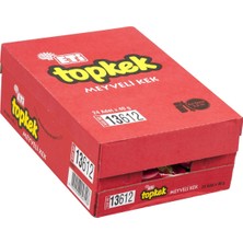 Eti Topkek 24X40 G Meyveli Bisküvi - Pratik Atıştırmalık 6'li Avantaj Paketi - 6 Adet