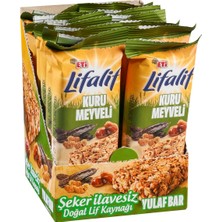 Eti Lifalif Yulaf Bar 35G Kuru Meyveli Atıştırmalık 8'li Avantaj Paketi - 8 Adet