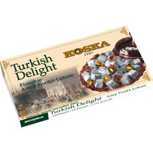 Koska Fıstıklı Lokum 500G - Geleneksel Türk Lezzeti 4'li Avantaj Paketi - 4 Adet