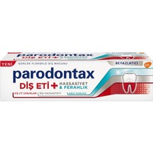 Parodontax Diş Macunu 75ML Hassasiyet&ferahlık Beyazlatıcı 3'li Ekonomik Paket - 3 Adet