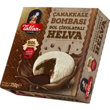 Tatlan Çanak Bombası Helva 250G Çikolata - Pratik ve Lezzetli Atıştırmalık 3'li Ekonomik Paket - 3 Adet