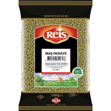 Reis Maş Fasulye 1 kg - Yeşil Bakliyat, Güneydoğu Mutfağı Için Ideal 4'li Avantaj Paketi - 4 Adet