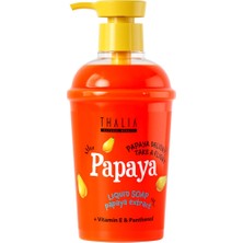 Thalia Kokteyl Sıvı Sabun Papaya 400 ml - 5 Adet