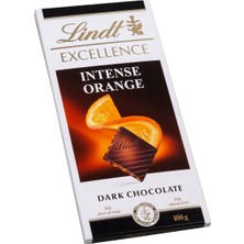 Lindt Excellence Çikolata 100G Dark Orange - Isviçre Kalitesi 5'li Avantaj Paketi - 5 Adet