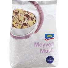 Aro Meyveli Müsli 1 kg - Pratik Kahvaltılık Gevrek 4'li Avantaj Paketi - 4 Adet