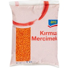 Aro Kırmızı Mercimek 1 kg - Çorbalık ve Köftelik Bakliyat 3'li Ekonomik Paket - 3 Adet