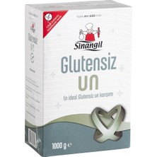 Sinangil Glutensiz Un 1 kg - Çölyak Dostu Hamur Işleri Için 2'li Ekonomik Paket - 2 Adet
