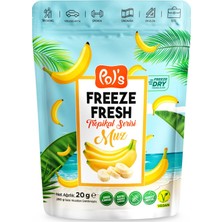 Pol's Freeze Fresh Tropikal Muz 20 G - 6 Adet