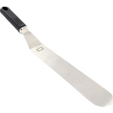 Metro Professıonal Dar Açılı Spatula 25 cm Paslanmaz Çelik Esnek Pastacılık Spat 8'li Avantaj Paketi - 8 Adet