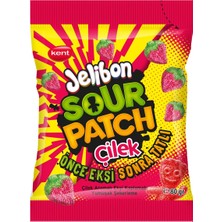 Jelibon Sour Patch 80 G Çilek Aromalı Yumuşak Şeker 5'li Avantaj Paketi - 5 Adet