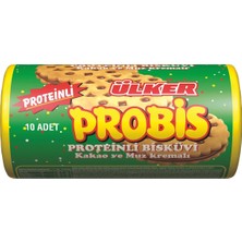 Ülker Probis Proteinli Bisküvi 10X28G Muzlu Kakaolu Atıştırmalık 8'li Avantaj Paketi - 8 Adet