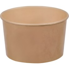 Arnes Kraft Çorba Kasesi 50 Adet 16 Oz - Sıcağa Dayanıklı Sızdırmaz Kapaklı 2'li Ekonomik Paket - 2 Adet