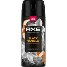 Axe Black Vanilla Deodorant Sprey 150 ml - Premium Koleksiyon 6'li Avantaj Paketi - 6 Adet