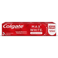 Colgate Max White Kalıcı Beyazlık Diş Macunu 125 ml - 7 Adet
