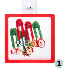 Stylish Yılbaşı Toka Seti - 6 Adet