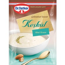 Dr. Oetker Keşkül 125 G - Geleneksel Acıbademli Tatlı 5'li Avantaj Paketi - 5 Adet
