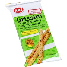 Arı Ekşi Mayalı Çok Tohumlu Grissini 100G - 5 Çeşit Tohumlu Sağlıklı Atıştırmalı 3'li Ekonomik Paket - 3 Adet