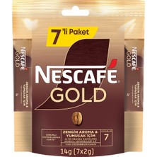 Nescafe Gold Kahve 7*2 G 4'li Avantaj Paketi - 4 Adet