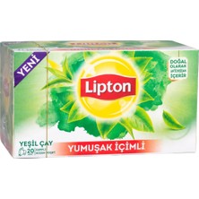Lipton Yeşil Çay 20'li Yumuşak Içim 395 G 6'li Avantaj Paketi - 6 Adet
